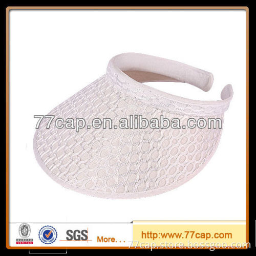 white sun visor caps